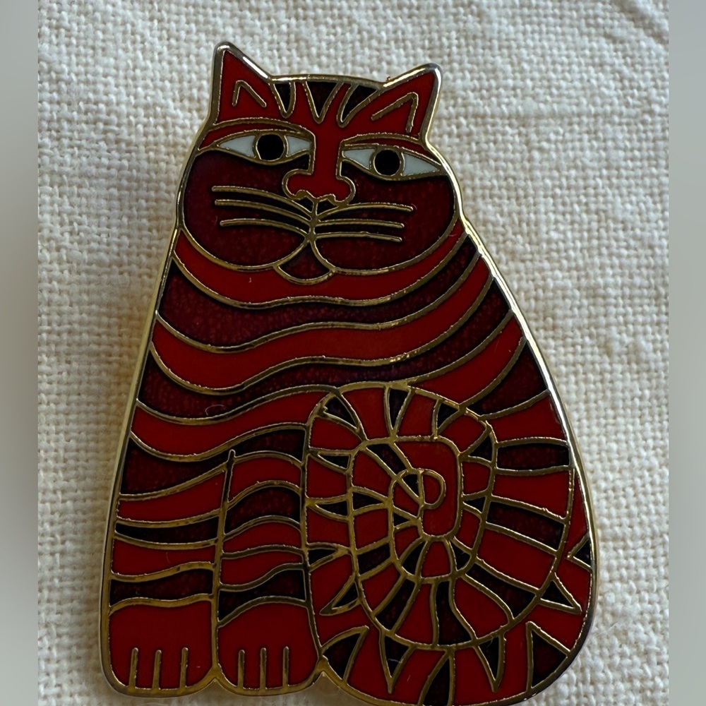 Laurel Burch Enamel “ Shambala” Pendent /Necklace